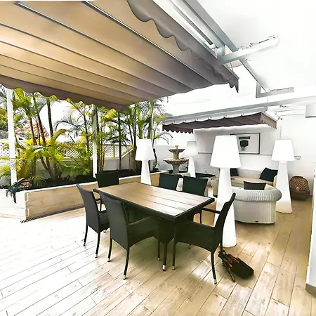 Holiday home Rooftop Jaccuzi - Pool - Fitness Area - Free Wifi - Air Conditioner - Pool - Modern & Comfortable - Sunnygolf Bungalow Maspalomas (Gran Canaria)